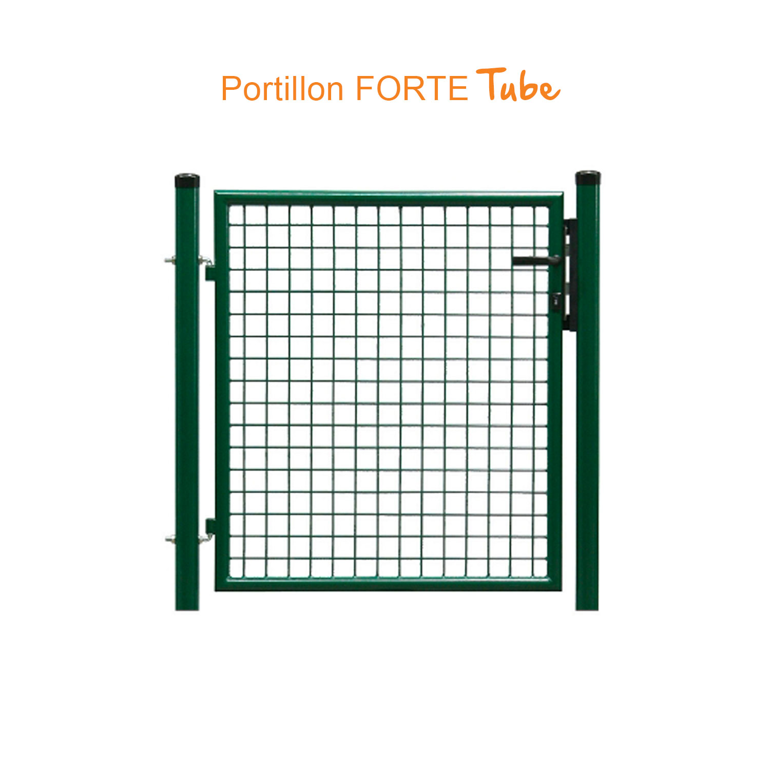 Destockage - Portillon grillagé FORTE tube
